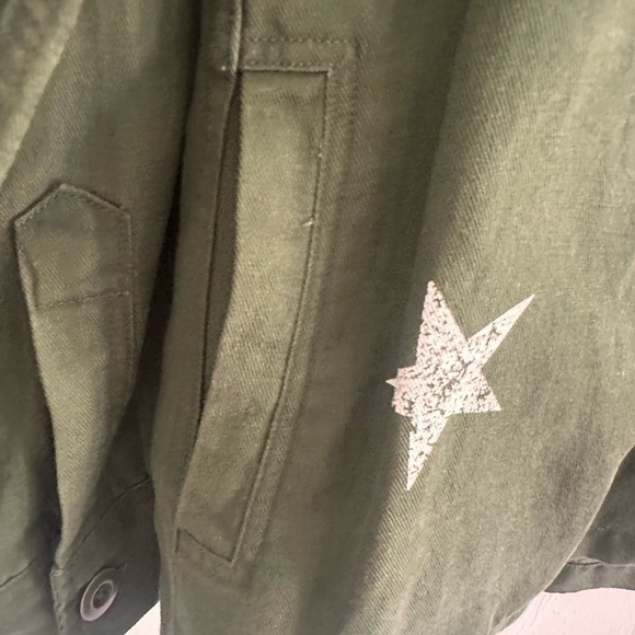 Rails Loren Shirt Jacket in Military Olive Sz XS - Picture 10 of 12